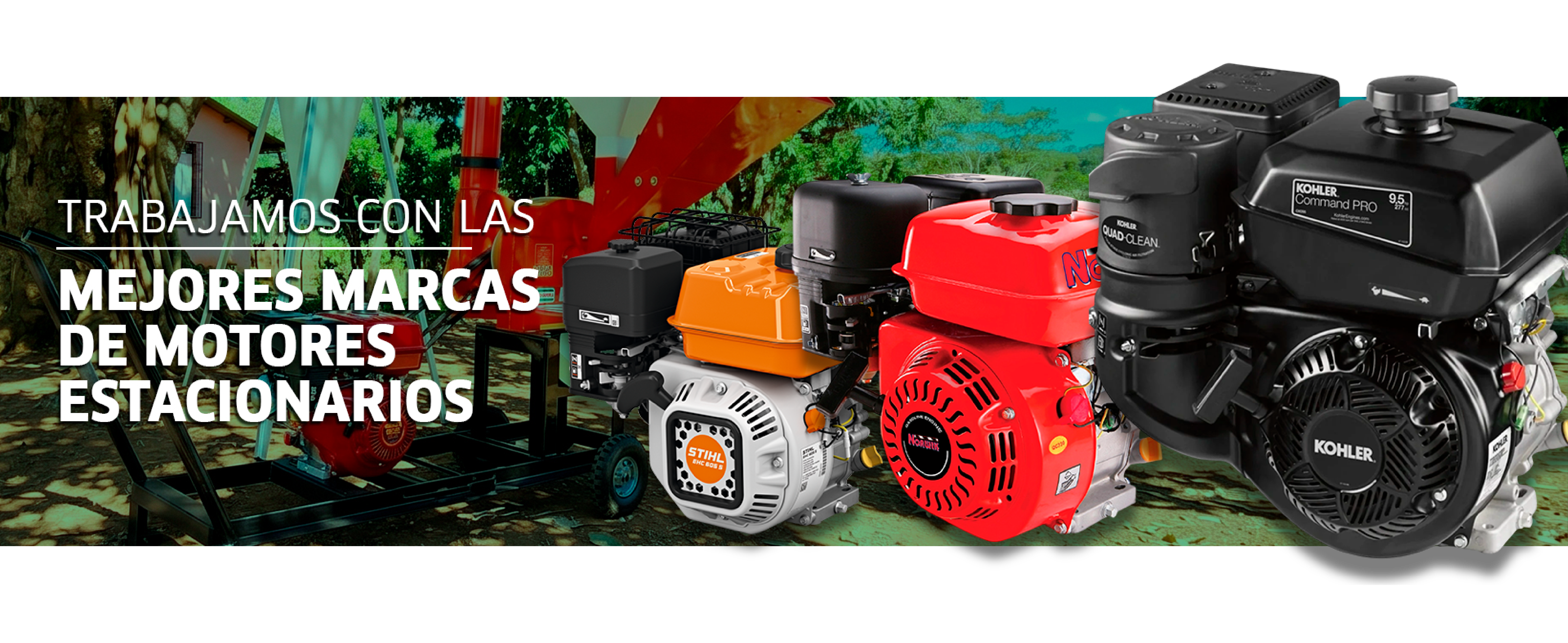 Motores para equipos agrícolas